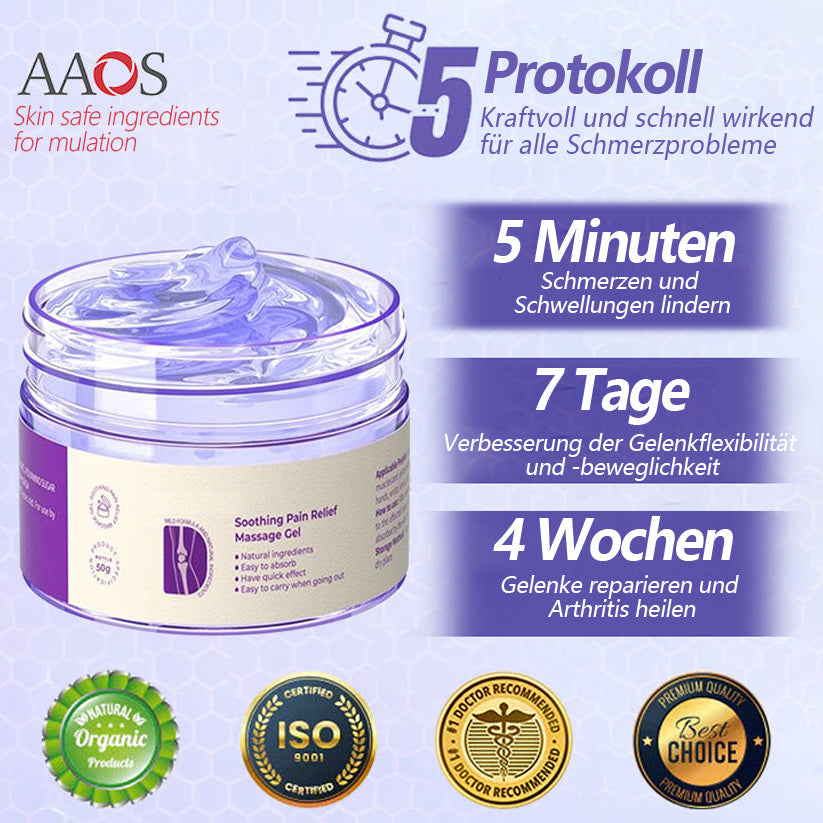 🚀 Schluss mit Lähmungsgefahr – Gelenk- und Knie-Gel👨⚕️