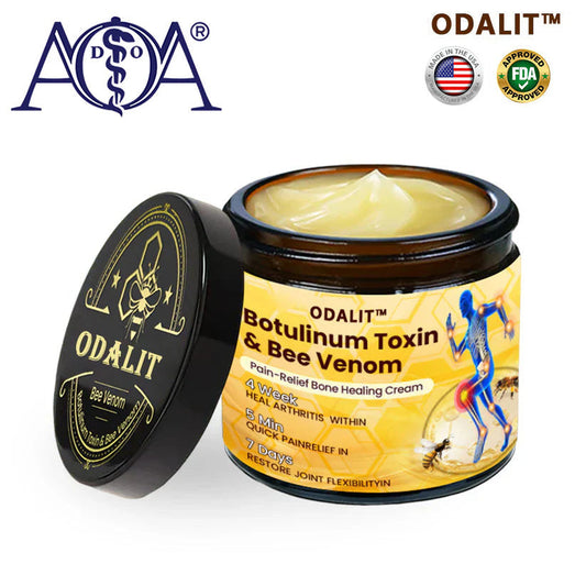 🔥Zeitlich begrenztes Angebot - ODALIT™ Botulinumtoxin & Bienengift Schmerzlinderungscreme🐝💎 zur Knochenheilung