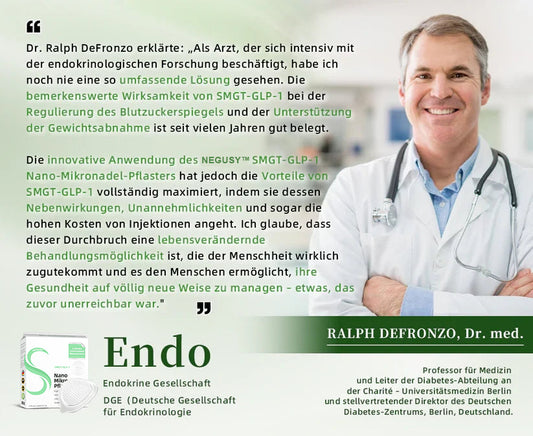 📢[7 Tage, um Ergebnisse zu sehen]  NEGUSY™SMGT-GLP-1 Nano-Mikronadel-Pflaster (Schmerzfrei, lang anhaltend, gegen Diabetes, Fettleibigkeit und Herz-Kreislauf-Erkrankungen)🌟